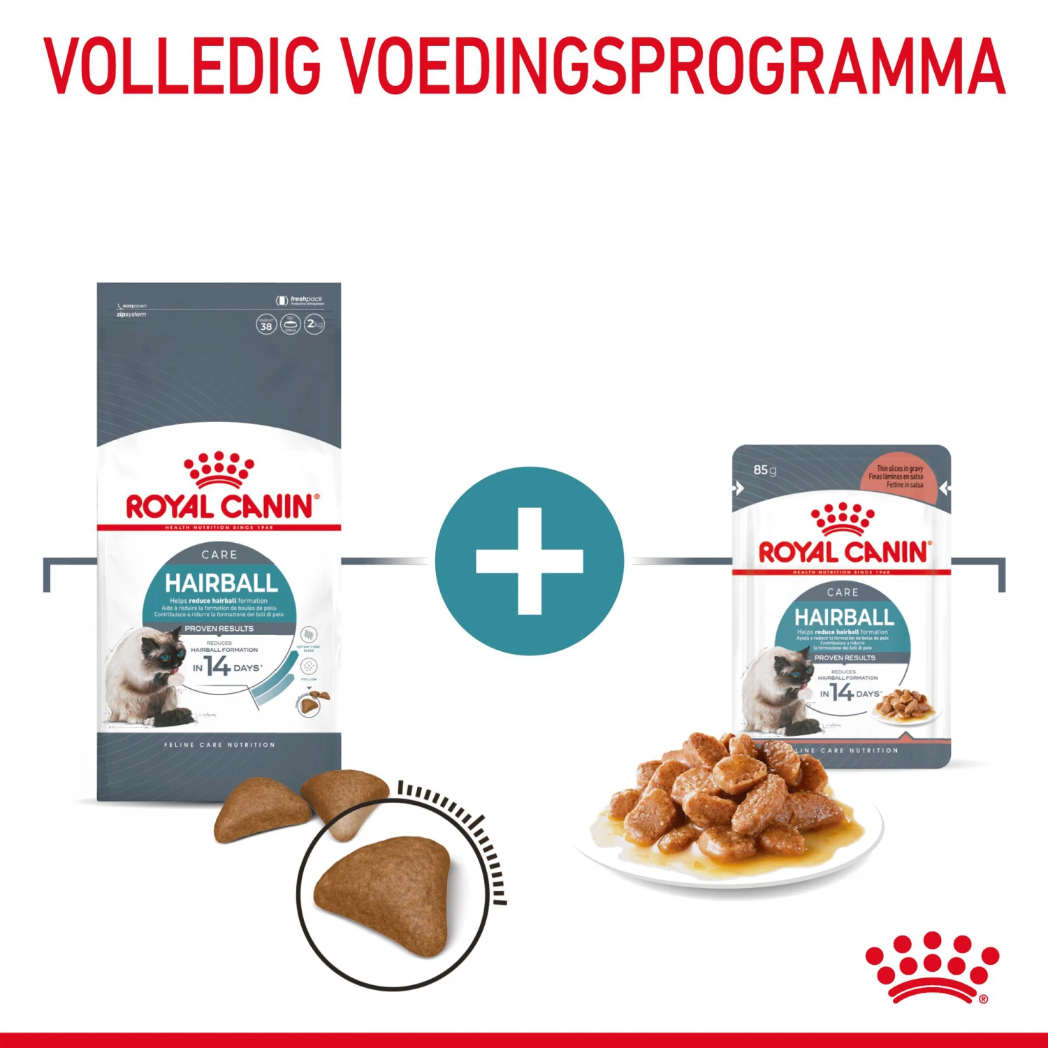 Royal Canin Hairball Care In Gravy - Kattenvoer 6 Royal Canin Hairball Care In Gravy - Kattenvoer - Afbeelding 6