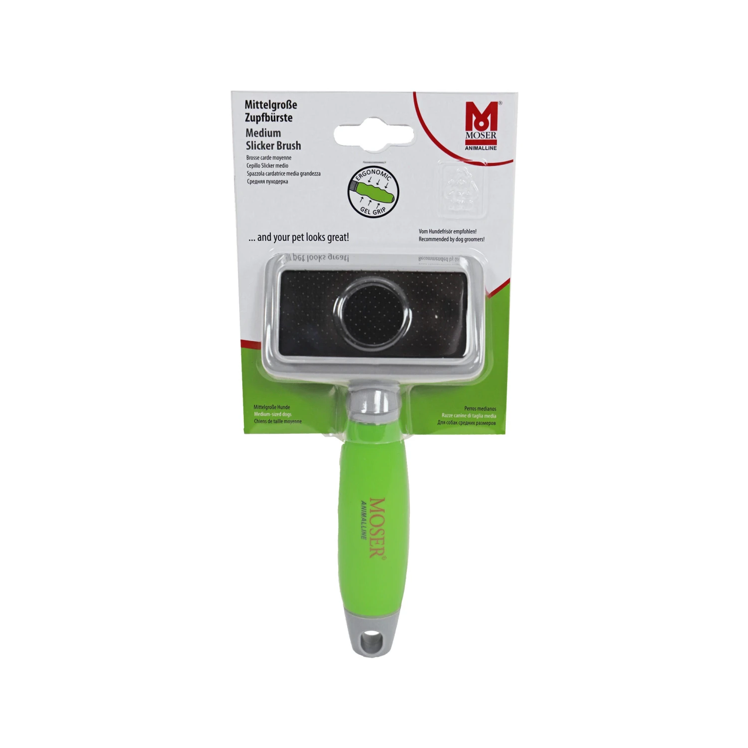 Moser Slicker Borstel 2 Moser Slicker Borstel - Afbeelding 2