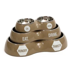 51 Degrees North Dubbele Voerbak -Katten Benodigdheden 51 degrees north dubbele voerbak 141326 1000 none