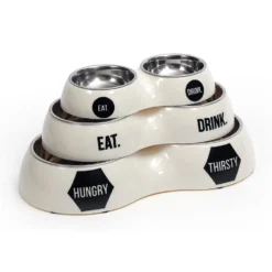 51 Degrees North Dubbele Voerbak -Katten Benodigdheden 51 degrees north dubbele voerbak 141329 1000 none