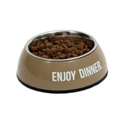 51 Degrees North Enkele Voerbak -Katten Benodigdheden 51 degrees north enkele voerbak taupe s 86038 0500 none