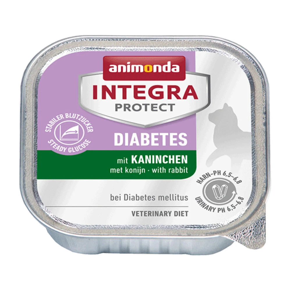 Animonda Integra Protect Cat Diabetes - Konijn 3 Animonda Integra Protect Cat Diabetes - Konijn - Afbeelding 3