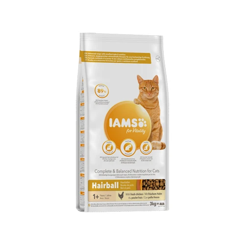 IAMS For Vitality Adult Cat Hairball 5 IAMS For Vitality Adult Cat Hairball - Afbeelding 5