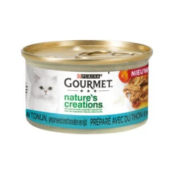 Purina Gourmet Nature's Creations Tonijn -Katten Benodigdheden 9ed64e4ebece5a01bfc294bf83627ce2462a1e61ed1b5845213a2722c6e47407 3 5