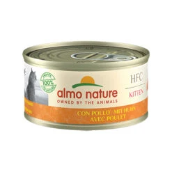 Almo Nature Kitten - HFC 70 - Kattenvoer - Blik - Kip -Katten Benodigdheden almo nature classic hfc kitten food 1