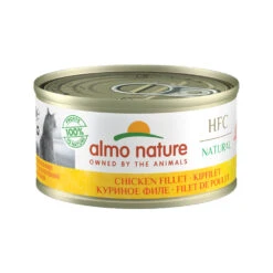 Almo Nature HFC 70 Natural Kattenvoer - Blik - Kipfilet -Katten Benodigdheden almo nature hfc 70 natural kipfilet 24x70g 1