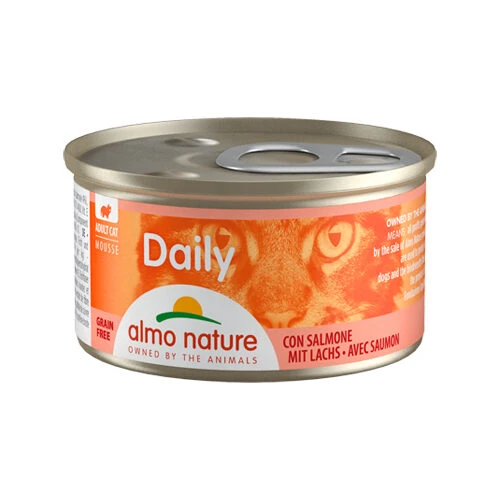 Almo Nature Daily Menu Mousse Kattenvoer - Blik - Zalm - Afbeelding 2
