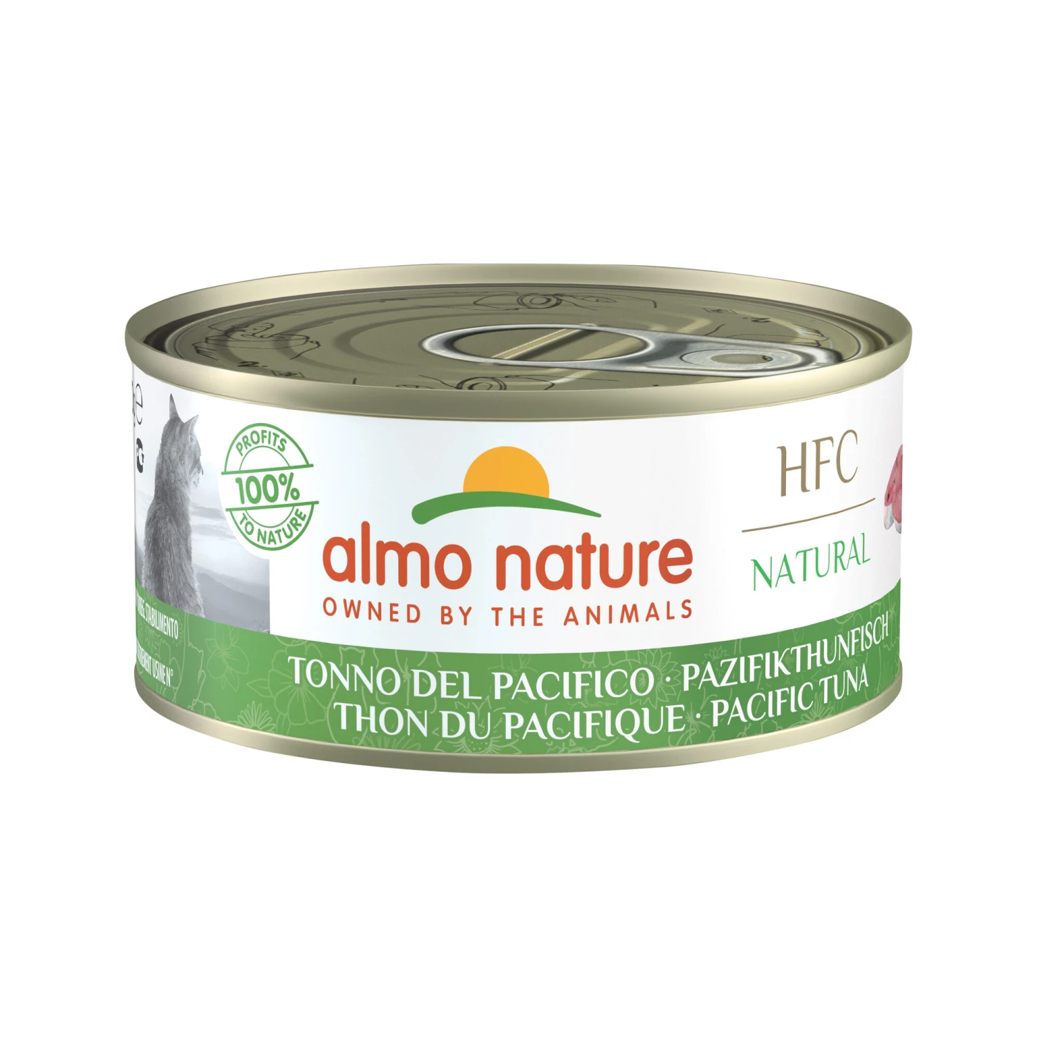 Almo Nature HFC 150 Natural Kattenvoer - Pacifische Tonijn 2 Almo Nature HFC 150 Natural Kattenvoer - Pacifische Tonijn - Afbeelding 2