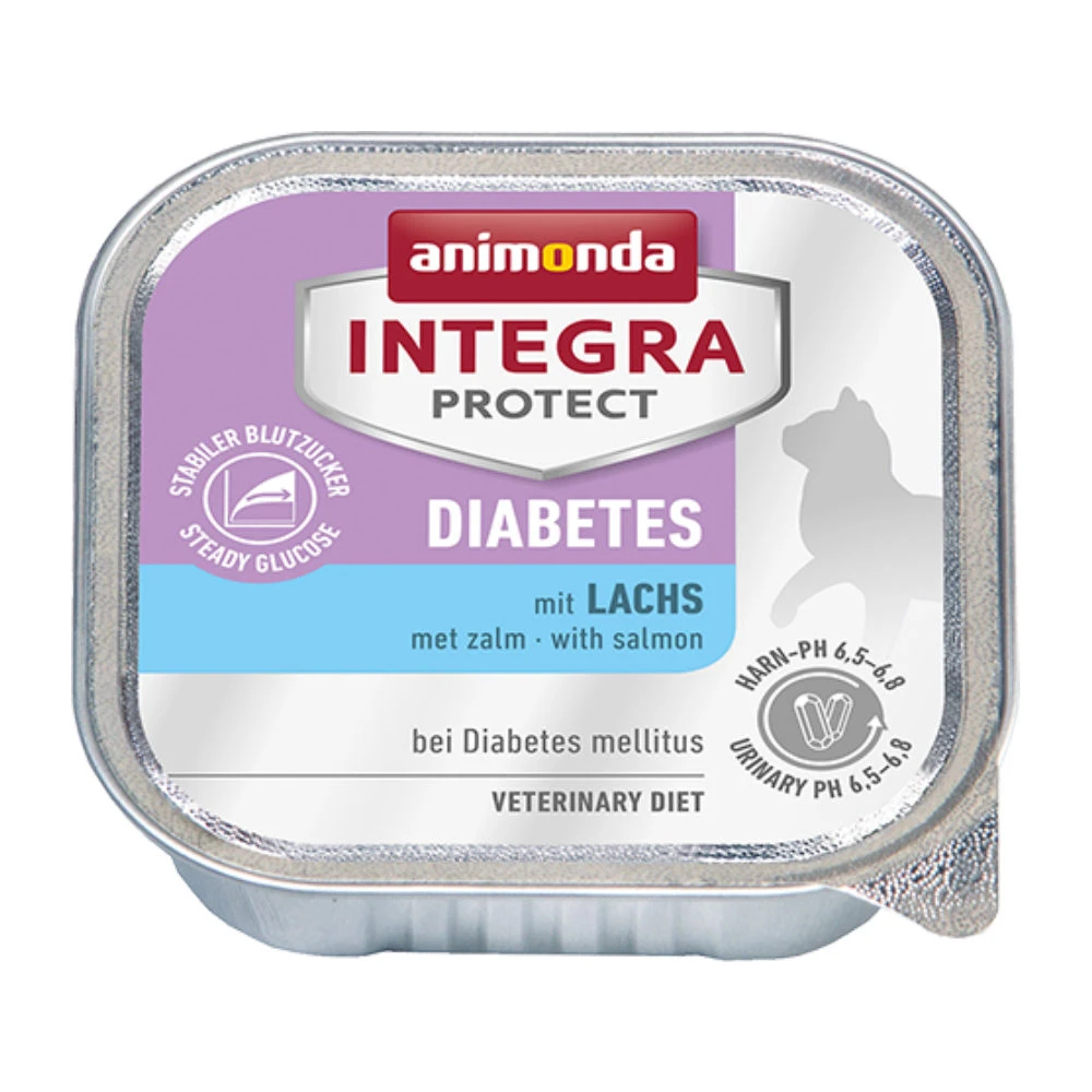 Animonda Integra Protect Cat Diabetes - Zalm 2 Animonda Integra Protect Cat Diabetes - Zalm - Afbeelding 2