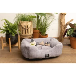 Beeztees Minus One Nox Kattenmand - Lichtgrijs -Katten Benodigdheden beeztees minus one nox kattenmand lichtgrijs 188100 2000 none