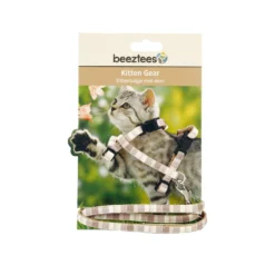 Beeztees Nylon Kittentuigje -Katten Benodigdheden beeztees nylon kittenhalsband 199355 2000 none