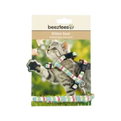 Beeztees Nylon Kittentuigje -Katten Benodigdheden beeztees nylon kittenhalsband 199358 2000 none