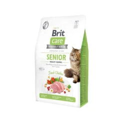 Brit Care Cat - Senior 8 Brit Care Cat - Senior -Katten Benodigdheden brit care cat grain free senior 203564 0500 none
