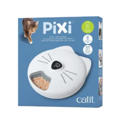 Catit PIXI Smart 6-meal Feeder -Katten Benodigdheden catit pixi smart 6 meal feeder 217203 1000 none