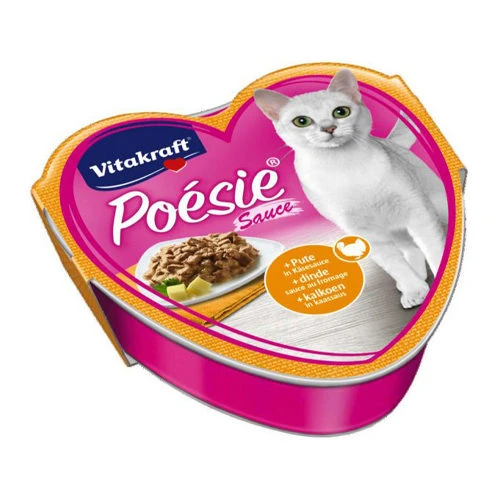 Vitakraft Poésie Kalkoen In Kaassaus 1 Vitakraft Poésie Kalkoen In Kaassaus