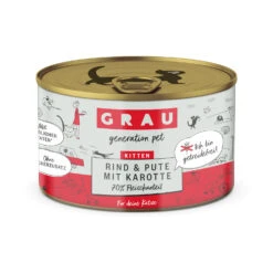 Grau Graanvrij Kittenvoer 14 Grau Graanvrij Kittenvoer -Katten Benodigdheden grau graanvrij kittenvoer 208235 1500 none