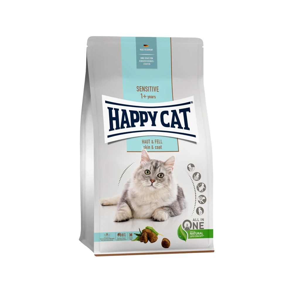 Happy Cat Sensitive Huid & Vacht Kattenvoer