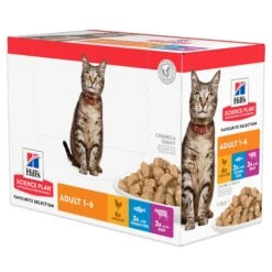 Hill's Science Plan - Feline Adult - Chicken/Poultry - Maaltijdzakje -Katten Benodigdheden hills science plan feline adult chickenpoultry 143027 2000 none