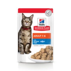 Hill's Science Plan - Feline Adult - Tuna - Maaltijdzakje -Katten Benodigdheden hills science plan feline adult tuna 146204 2000 none