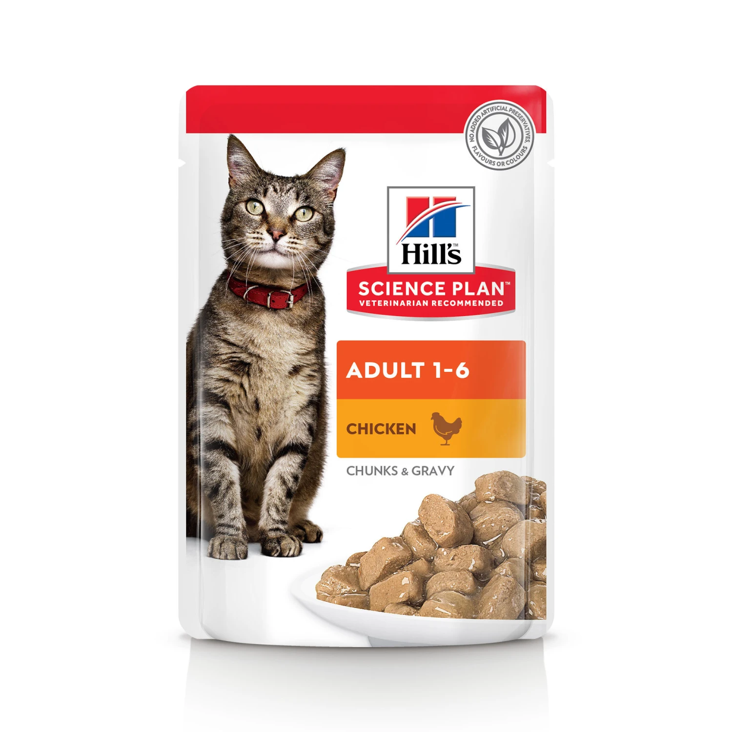 Hill's Science Plan - Feline Adult - Chicken/Poultry - Maaltijdzakje - Afbeelding 3