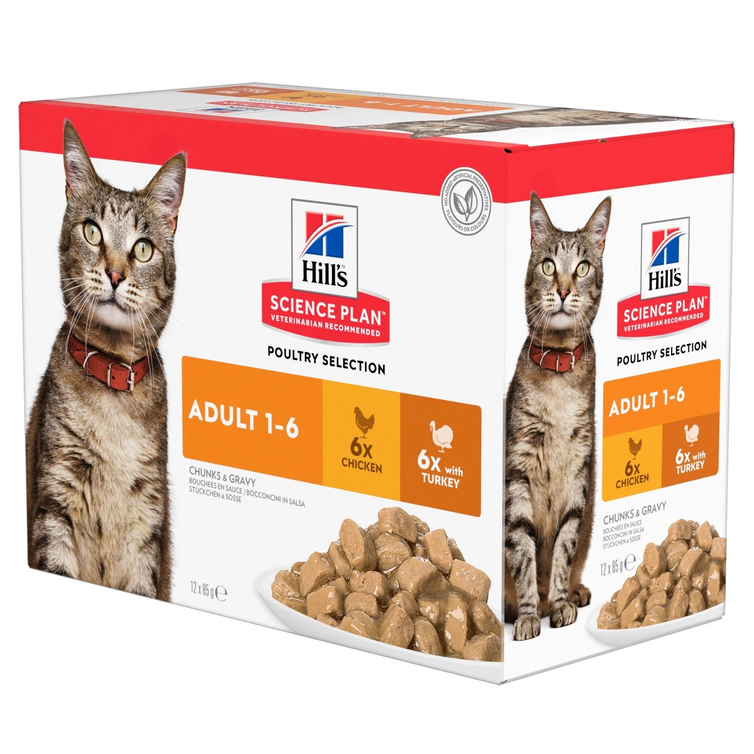 Hill's Science Plan - Feline Adult - Chicken/Poultry - Maaltijdzakje