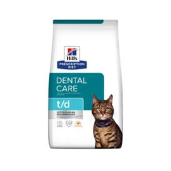 Hill's T/d Dental Care - Prescription Diet - Feline 12 Hill's T/d Dental Care - Prescription Diet - Feline -Katten Benodigdheden hills td dental care prescription diet feline 191990 0500 none