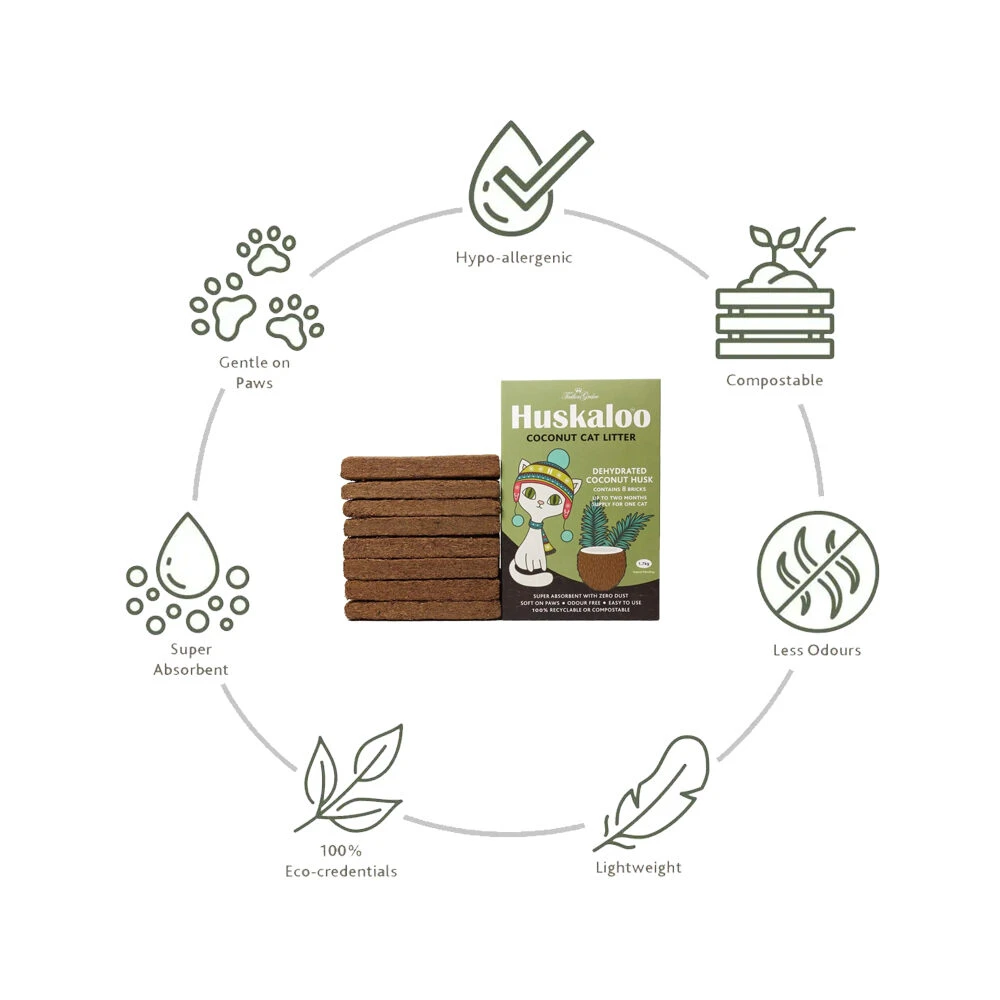 Huskaloo Kattenbakvulling 4 Huskaloo Kattenbakvulling - Afbeelding 4