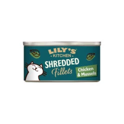 Lily's Kitchen Lily’s Kitchen Cat Shredded Fillets Kattenvoer - Blik -Katten Benodigdheden lilys kitchen cat shredded fillets kattenvoer blik 196394 1000 none