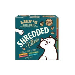Lily's Kitchen Lily’s Kitchen Cat Shredded Fillets Kattenvoer - Blik -Katten Benodigdheden lilys kitchen cat shredded fillets kattenvoer blik 196397 0500 none