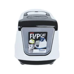 Moderna Kattentoilet Flip Cat - Zwart -Katten Benodigdheden moderna kattentoilet flip cat zwart 170860 2000 none
