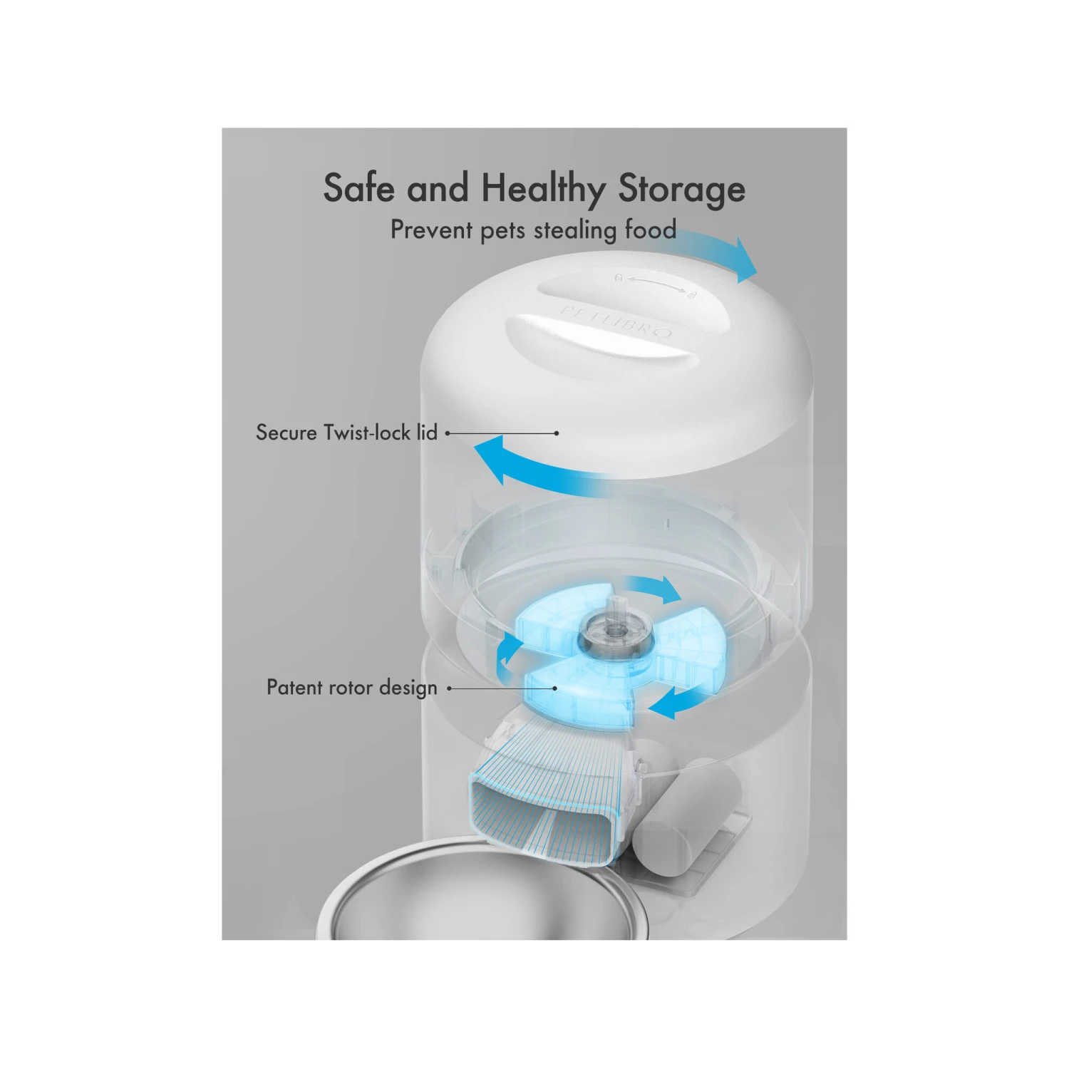 Petlibro Granary Automatic Feeder 6 Petlibro Granary Automatic Feeder - Afbeelding 6