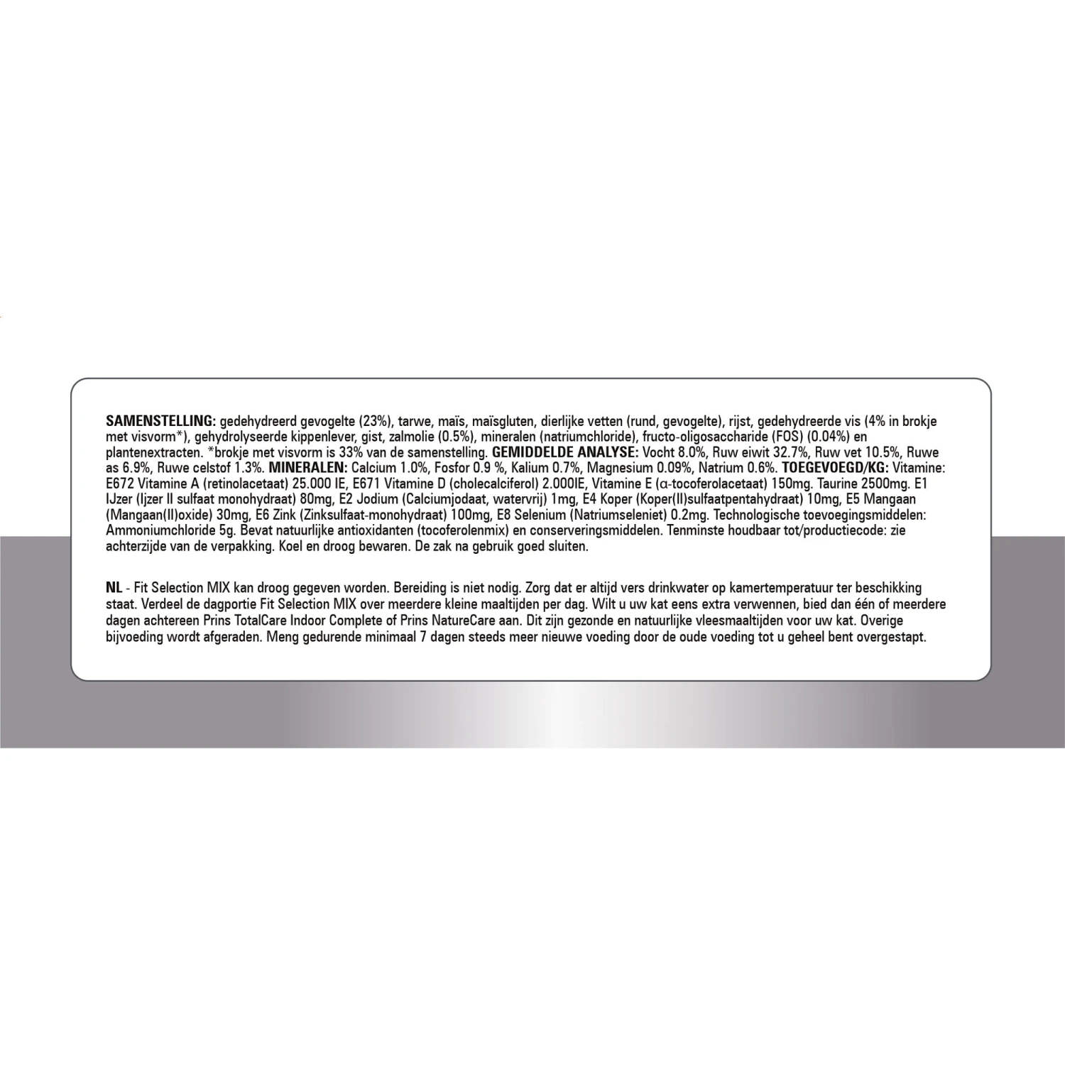 Prins Fit Selection Cat Mix 9 Prins Fit Selection Cat Mix - Afbeelding 9