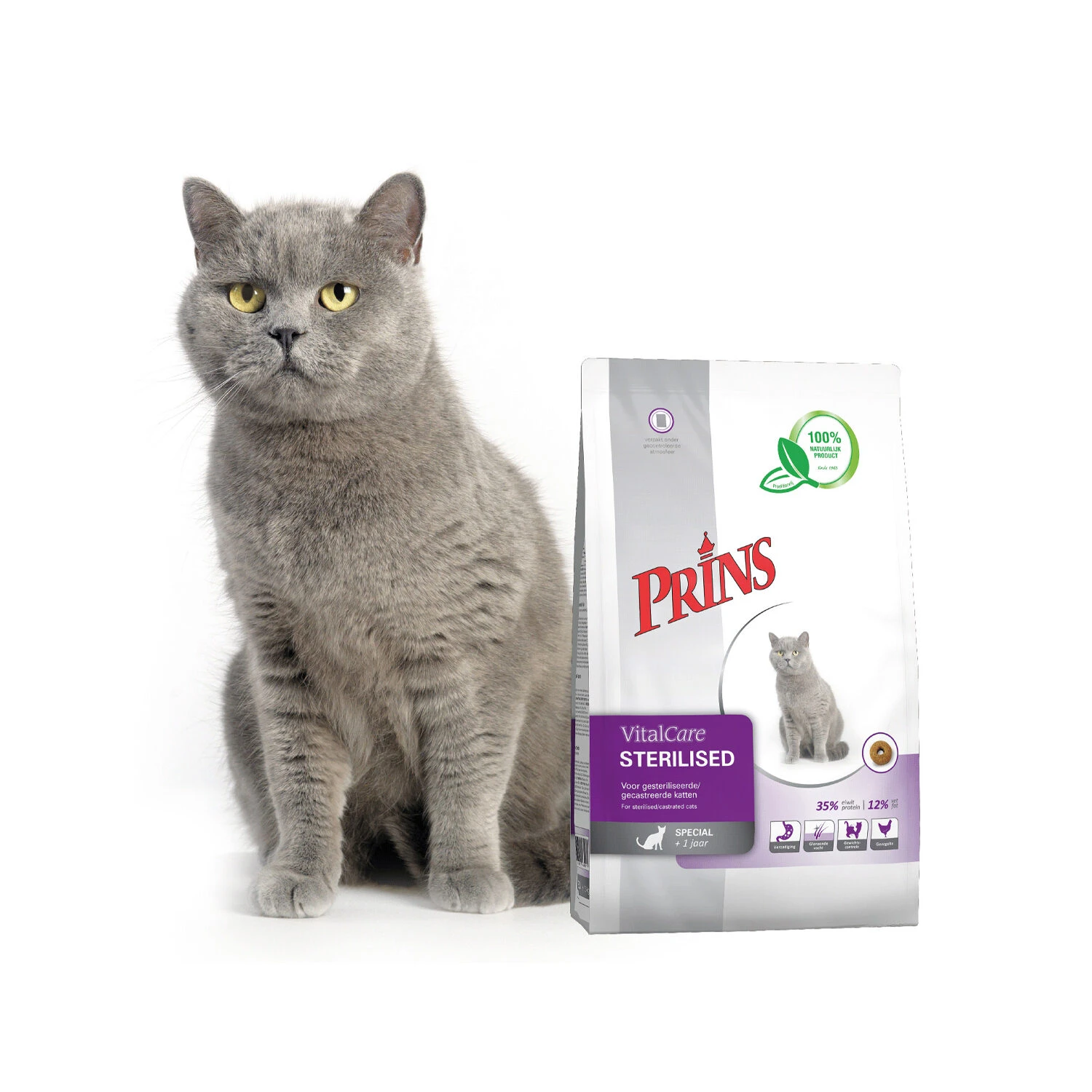 Prins VitalCare Cat Sterilised 8 Prins VitalCare Cat Sterilised - Afbeelding 8
