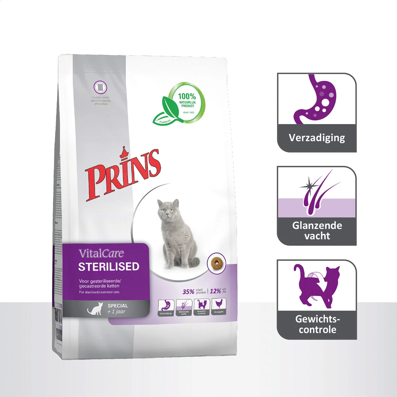 Prins VitalCare Cat Sterilised 7 Prins VitalCare Cat Sterilised - Afbeelding 7