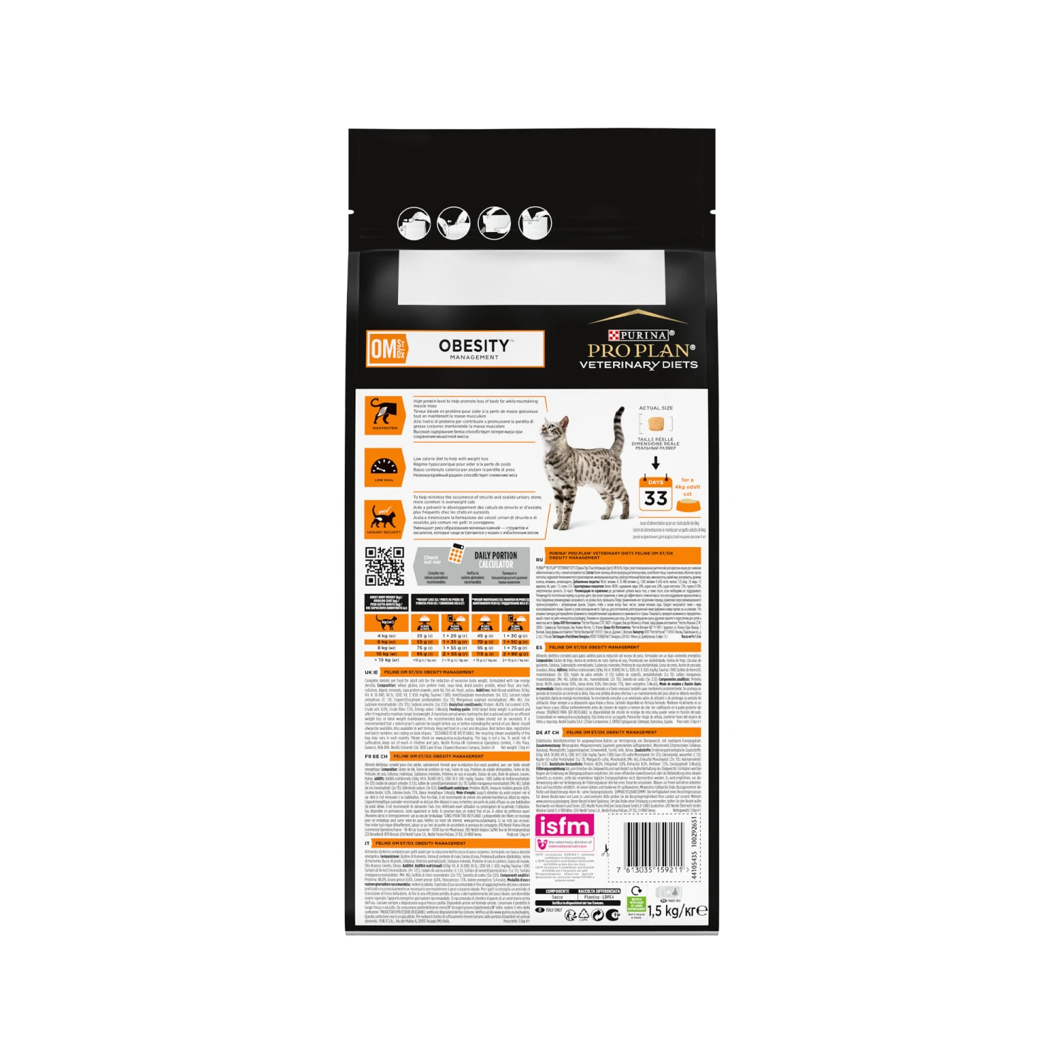 Purina Pro Plan Veterinary Diets OM St/Ox Obesity Management - Kat - Afbeelding 5