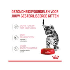 Royal Canin Kitten Sterilised In Gravy - Maaltijdzakje 20 Royal Canin Kitten Sterilised In Gravy - Maaltijdzakje -Katten Benodigdheden royal canin kitten sterilised in gravy maaltijdzakje 207233 2000 none
