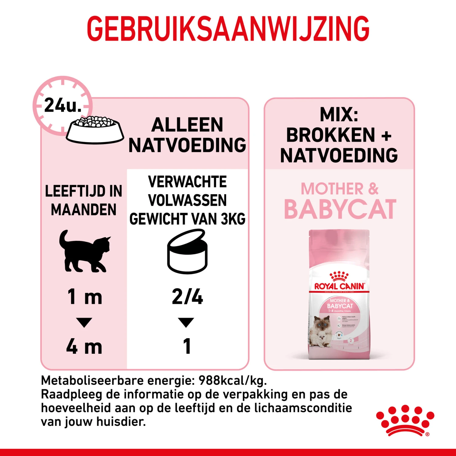 Royal Canin Mother & Babycat Mousse - Kattenvoer 7 Royal Canin Mother & Babycat Mousse - Kattenvoer - Afbeelding 7