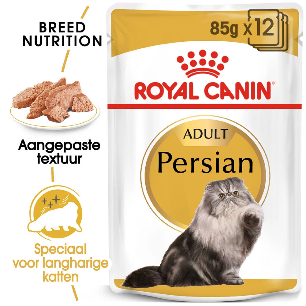 Royal Canin Persian Adult Wet - Kattenvoer 2 Royal Canin Persian Adult Wet - Kattenvoer - Afbeelding 2
