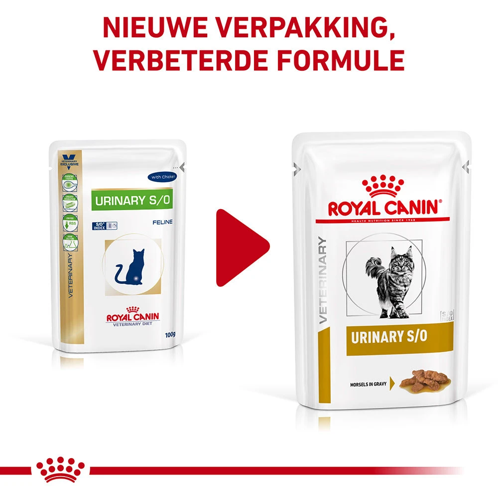 Royal Canin Urinary S/O Kat - Maaltijdzakje 12 Royal Canin Urinary S/O Kat - Maaltijdzakje - Afbeelding 12