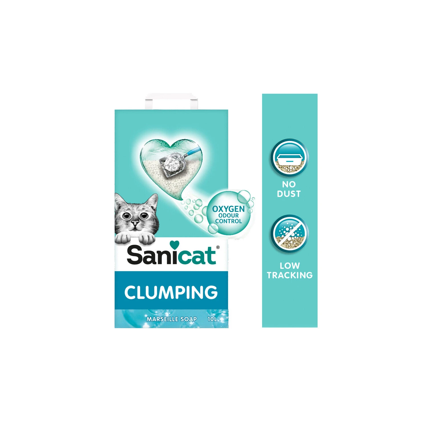 Sanicat Kattenbakvulling Marsellasoap 4 Sanicat Kattenbakvulling Marsellasoap - Afbeelding 4