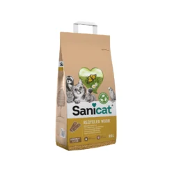 Sanicat Recycled Wood Kattenbakvulling -Katten Benodigdheden sanicat recycled wood kattenbakvulling 214694 2000 none