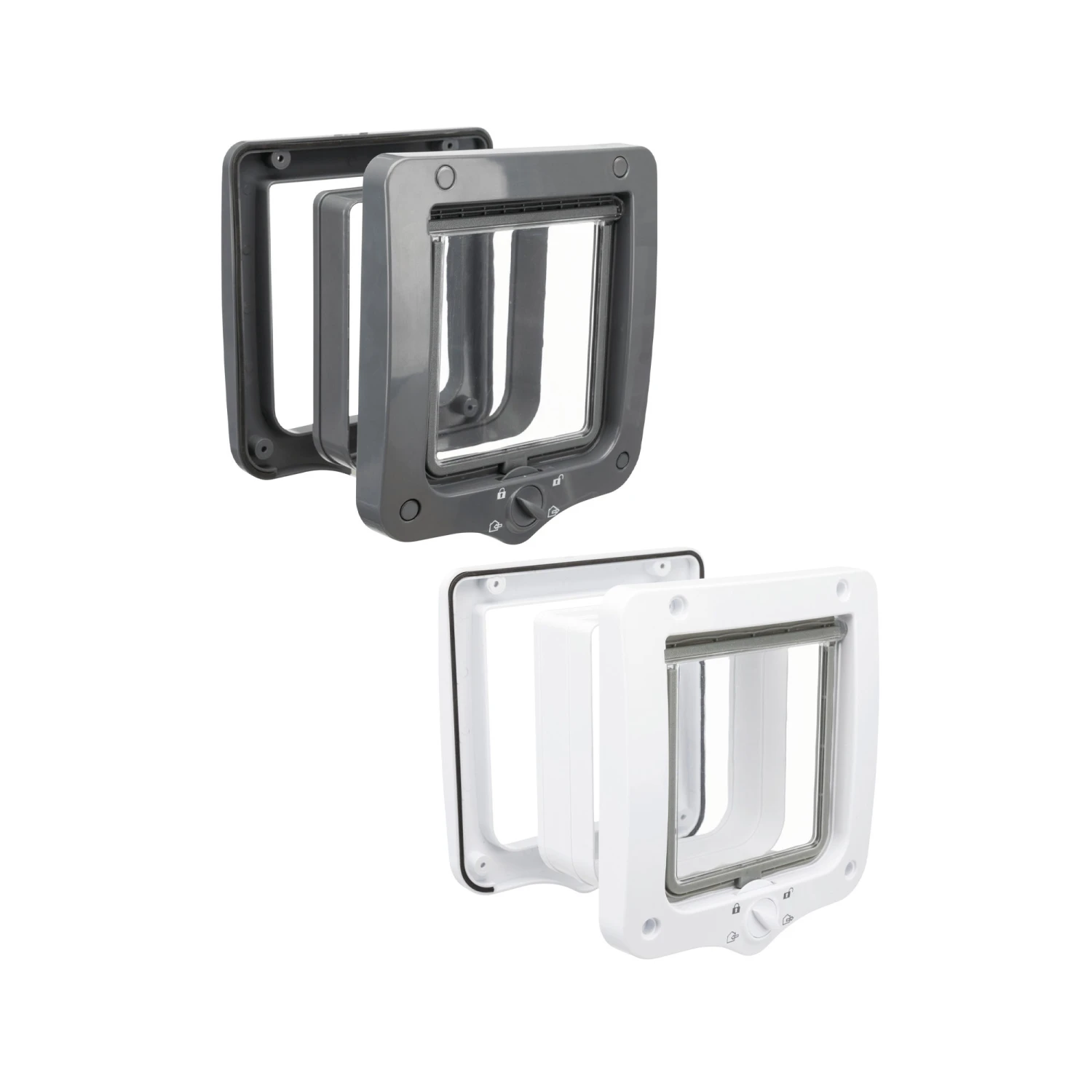 Trixie 4-weg Kattenluik Met Tunnel 17 Trixie 4-weg Kattenluik Met Tunnel - Afbeelding 17