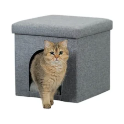 Trixie Cuddly Cave Kattenpoef Alois -Katten Benodigdheden trixie cuddly cave kattenpoef alois 97265 0500 none