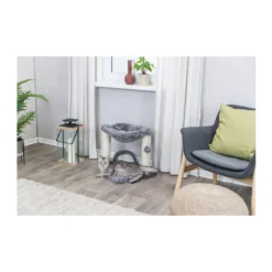 Trixie Krabpaal Baza Grijs -Katten Benodigdheden trixie krabpaal baza 216293 2000 none